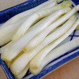 「島らっきょう塩漬け」＆「薬味醤油」